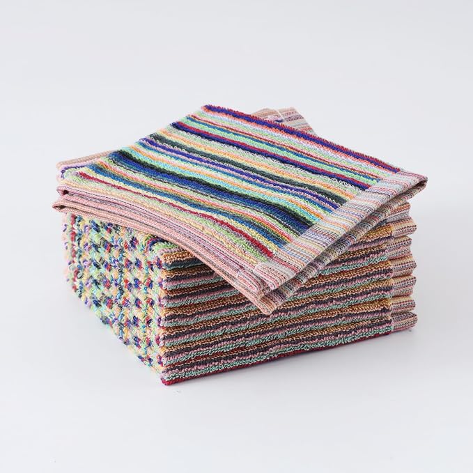 Oeleky Kitchen Dishcloths for Washing Dishes, Ultra Absorbent Dish Rags - Image 8