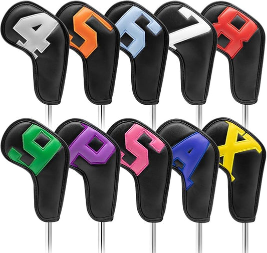 Barudan Golf Iron Club Head Covers Set Headcovers by BarudanGolf
