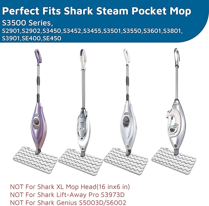 F Flammi Heavy-Duty Steam Mop Replacement Pad - Image 2