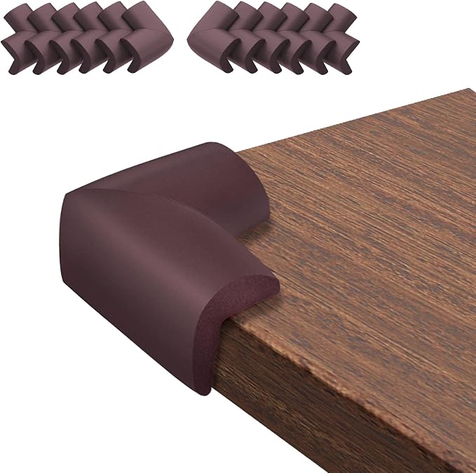 12 Pack Soft Corner Protector Baby Proofing Edge and Corner Guards, Table - Image 3