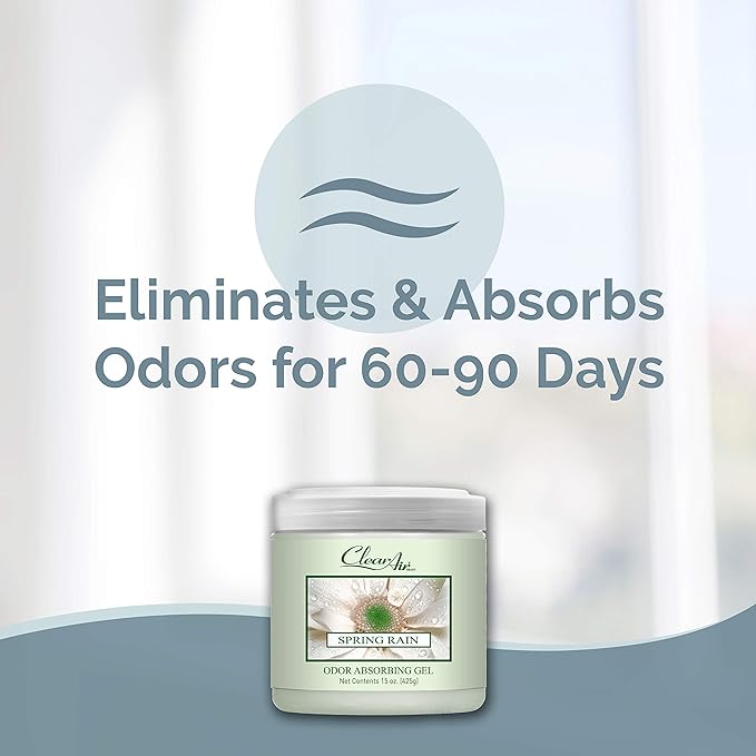 Clear Air Odor Absorber Gel - 15 oz - Image 2