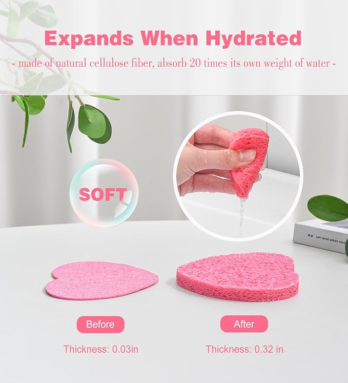50-Count Compressed Facial Sponges - Image 4