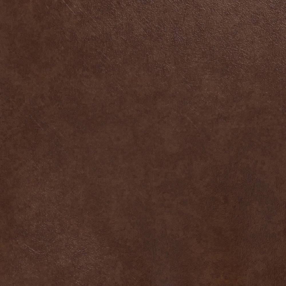 SIMPLIHOME Brody 18" Wide Square Pouf in Distressed Dark Brown Faux Leather
