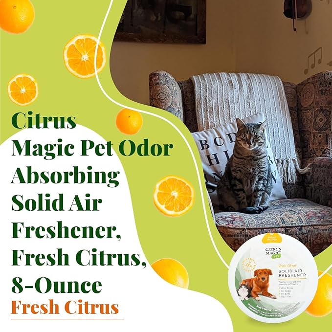 Citrus Magic Pet Odor Absorbing Solid Air Freshener - Image 3