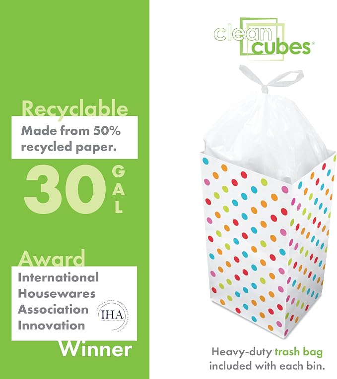 30 Gallon Disposable Pop-Up Trash Cans - Image 4