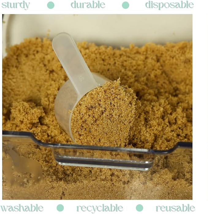 4 Pack – 1 Tablespoon Plastic Measuring Scoop – 14.8 cc / 14.8 ml / ½ oz. – - Image 8