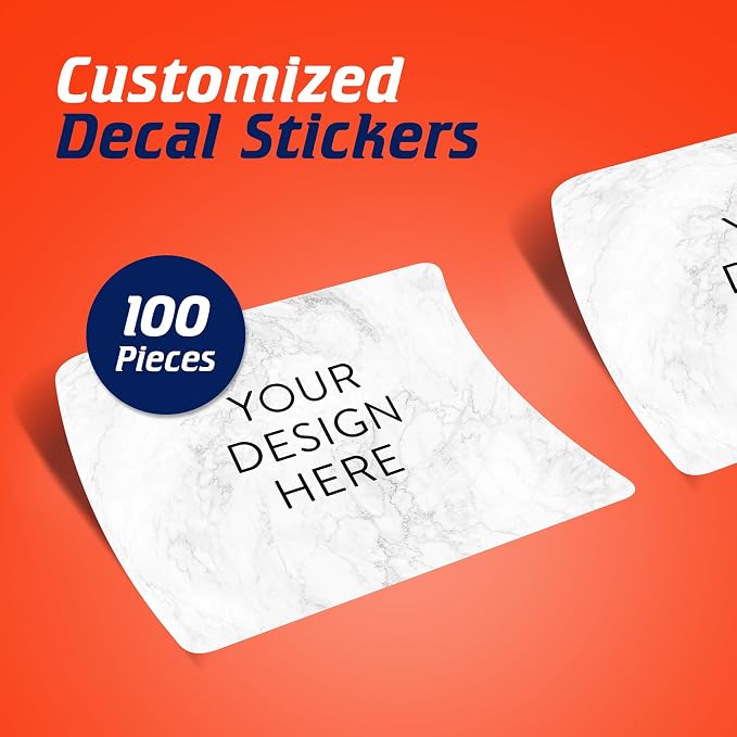 100 Custom Vinyl Stickers - Image 2