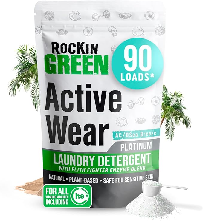 Rockin' Green Laundry Detergent, Plant based, All Natural Laundry Detergent by RockinGreen