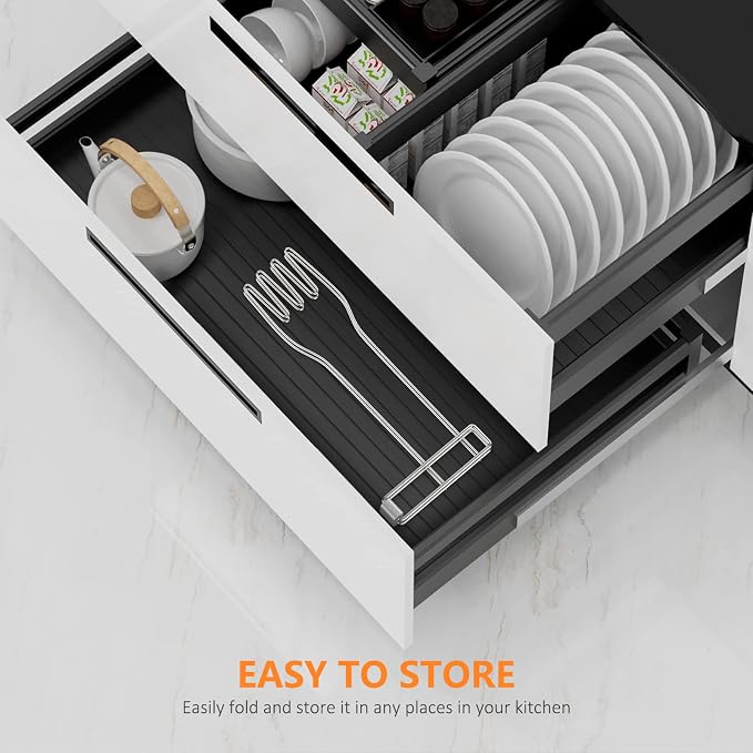 Kitchen Glove Holder, Stainless Steel Glove Rack, Kitchen Vertical Glove - Image 6