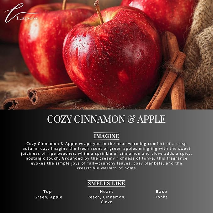 Cozy Cinnamon & Apple Carpet Freshener Powder Refill 36 oz | Powerful Odor - Image 2