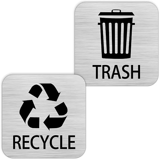 Recycle and Trash Magnets Sticker by Bueake