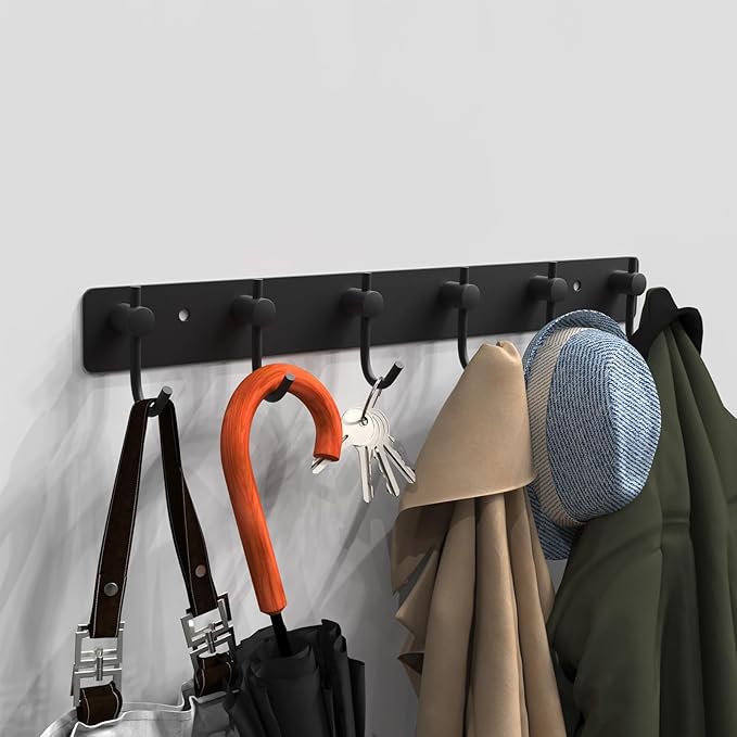 VAEHOLD Wall Hooks for Hanging, Towel Hanger, Hat Hooks, Robes Hook in Bathroom - Image 3