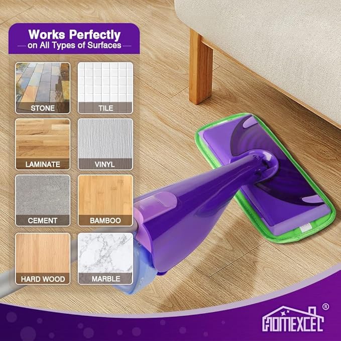 HOMEXCEL Microfiber Mop Pads Compatible - Image 4