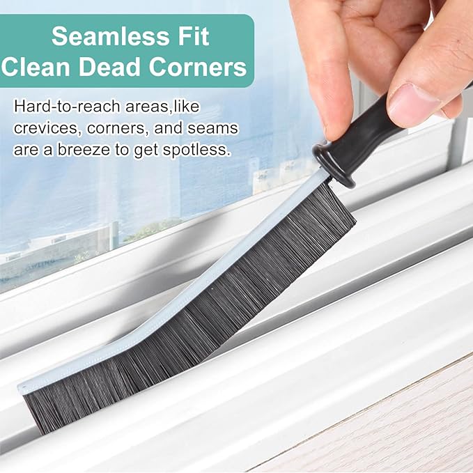 Crevice Cleaning Brush, Gap Cleaning Tool, Home Essentials, Bathroom Cleaner - Image 2