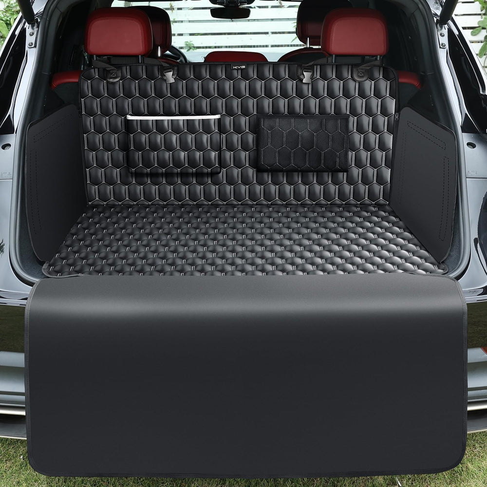 KYG Car Boot Protector Dog Waterproof Dog Blanket Car Boot with Side and Bump...