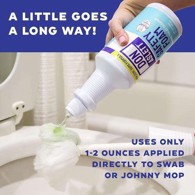Don Aslett's Complete Toilet Cleaning Set | Includes 32 oz Toilet Cleaner - Image 6