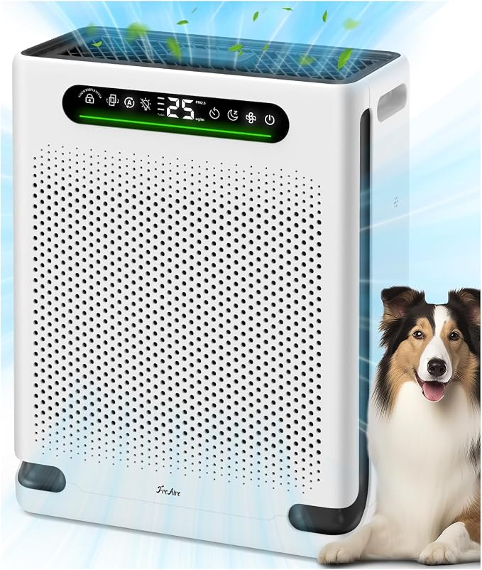 Air Purifiers for Home Large Room Up to 2600 Ft², HEPA Air Purifier by FreAire