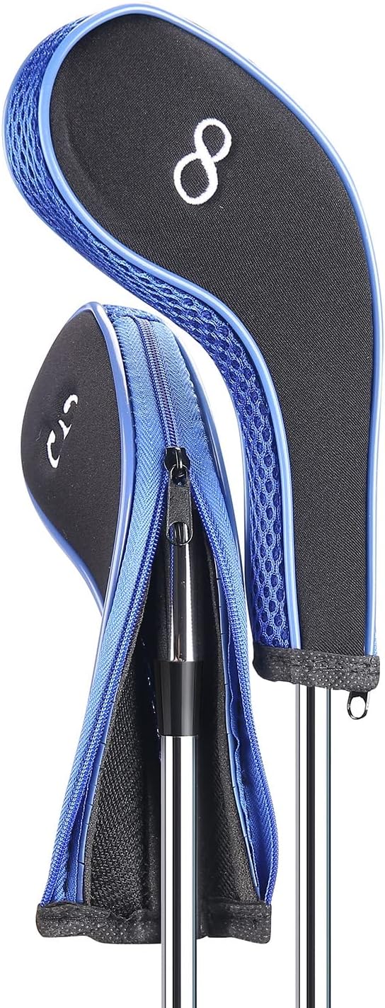 Sword &Shield sports Neoprene Zipper Golf Club Iron Head Covers Iron Covers - Image 3