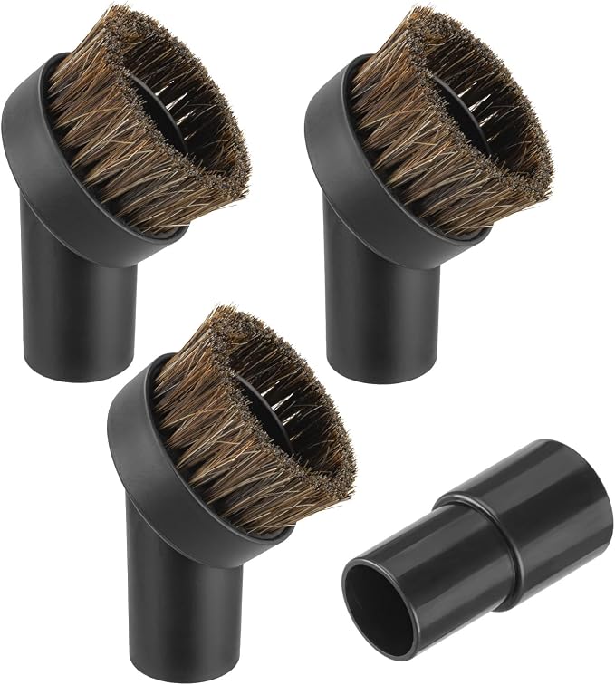 4 Pcs 25mm Horsehair Round Brush Vacuum Brush Attachment - Image 9