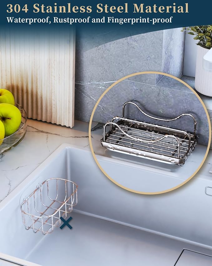 Consumest Sponge Holder for Kitchen Sink - Image 5