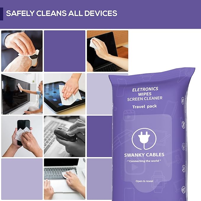 Screen Cleaner Wipes: Electronic Wipes - Image 3