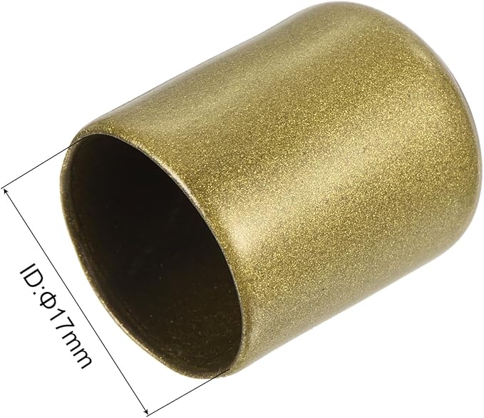 uxcell 20pcs Rubber End Caps 17mm ID Vinyl Round Tube Bolt Cap Cover Thread - Image 3