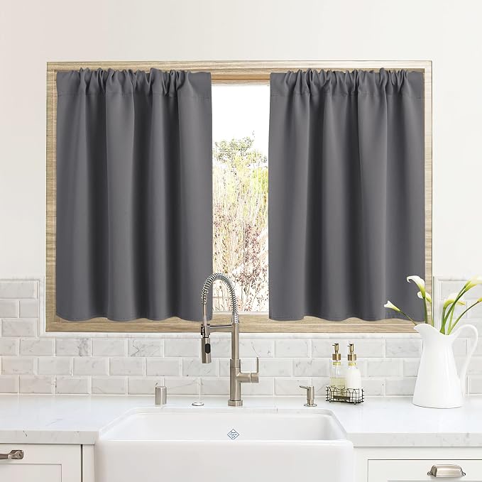 RYB HOME RV Camper Door Window Curtains -Blackout Privacy Curtains & Drapes by RYBHOME