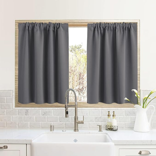 RYB HOME RV Camper Door Window Curtains -Blackout Privacy Curtains & Drapes by RYBHOME
