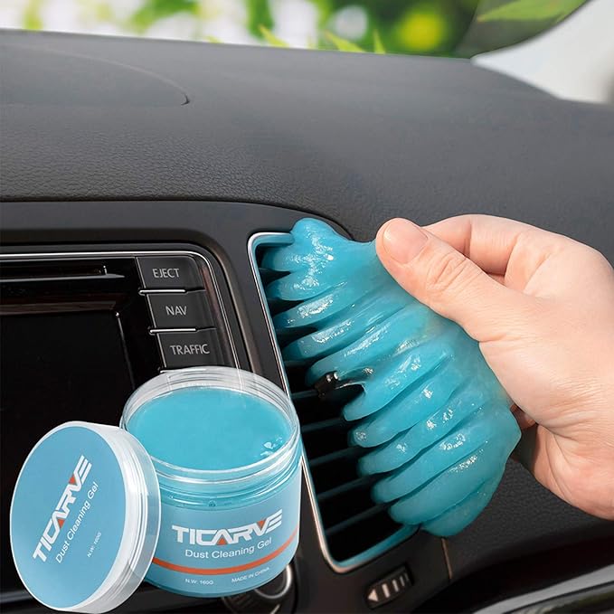 TICARVE Cleaning Gel for Car Detail Tools Car Cleaning Automotive Dust Air Vent by TICARVE