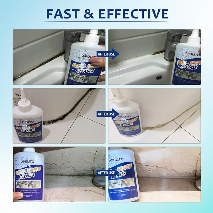 APULITO Household cleaner Gel for Bathroom Shower Kitchen Tile Sink Countertop - Image 4