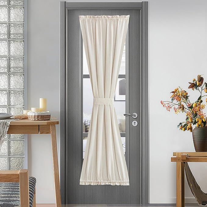 NICETOWN Blackout French Door Curtains by NICETOWN