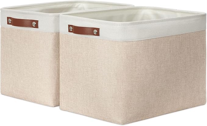 DULLEMELO 2-Pack Large Storage Baskets by DULLEMELO