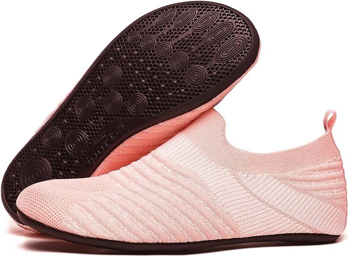 Adult Indoor House Slippers Socks Lightweight Non Slip Grip House Home Shoes - Image 3
