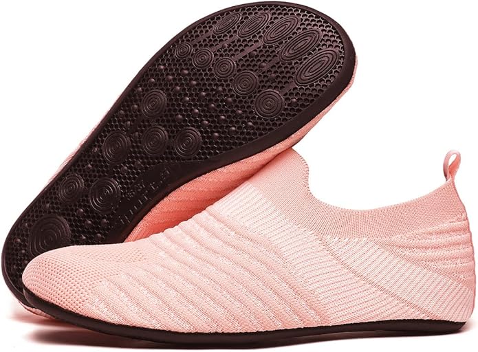 Adult Indoor House Slippers Socks Lightweight Non Slip Grip House Home Shoes - Image 3