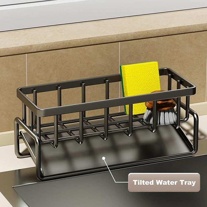 Sponge Holder for Kitchen Sink, Sink Caddy - Image 5