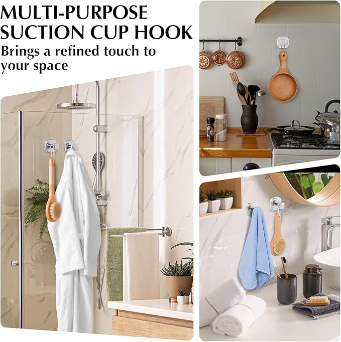 Suction Cup Hooks for Shower - Image 3