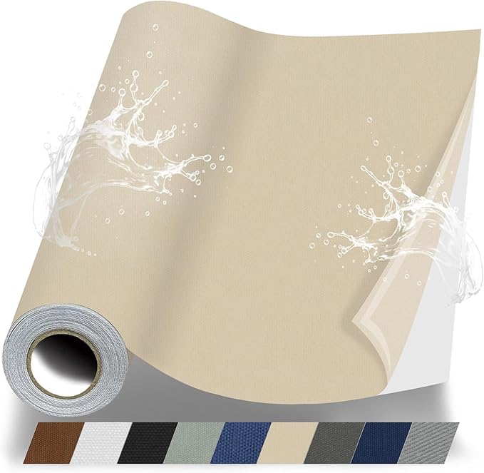 Fabric Repair Patches, 17X79 Inch Canvas Self-Adhesive Fabric Patches Tape by Lifeshoon
