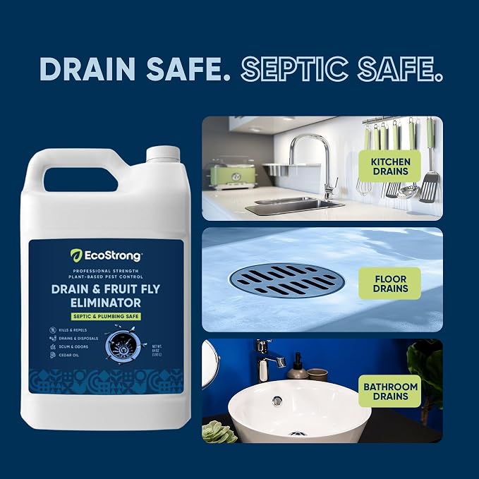 Fruit Fly Drain Treatment | Drain Fly Eliminator | Eliminates Gnats, Sewer - Image 6