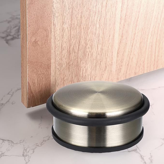 Sumnacon Heavy Duty Floor Door Stopper No Drill, Durability Stainless Steel - Image 5