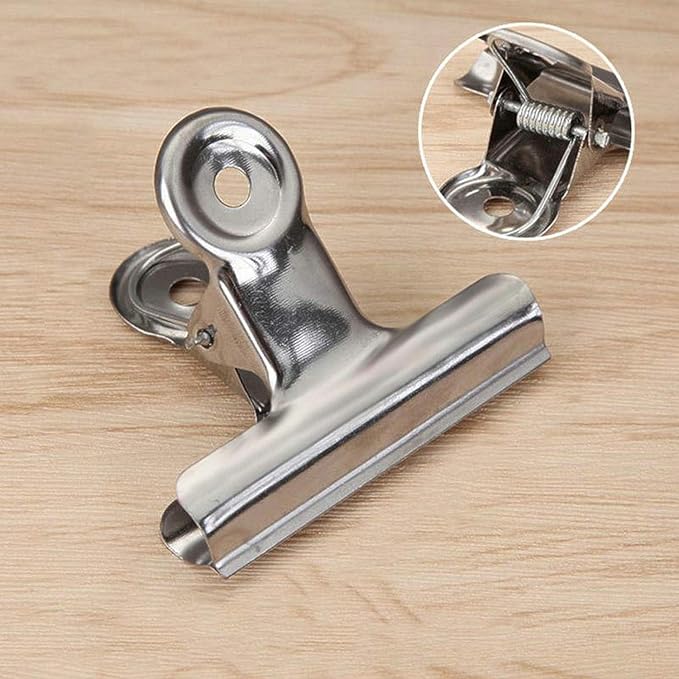 18 Pack Stainless Steel Chip Bag Clips Heavy Duty Food Bags Clamp Clips - Image 2