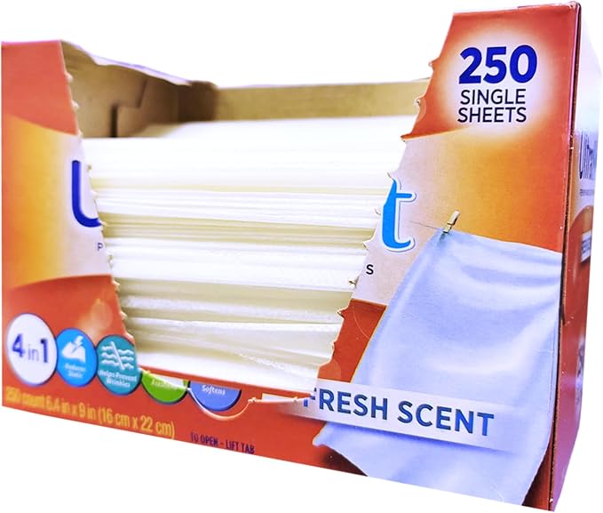 500 Single Laundry Dryer Sheetsw/ Easy Dispenser Box Packaging, Household - Image 3