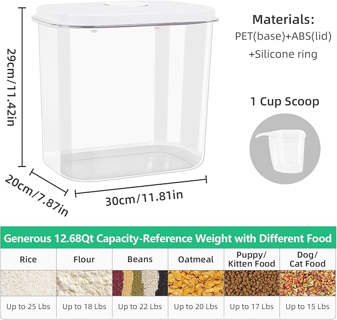 Airtight Rice Container 25 Lbs - Image 5