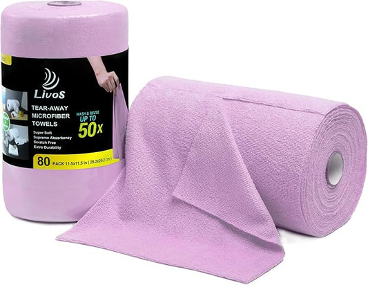 LIVOS Microfiber Cleaning Cloth Roll by LIVOS