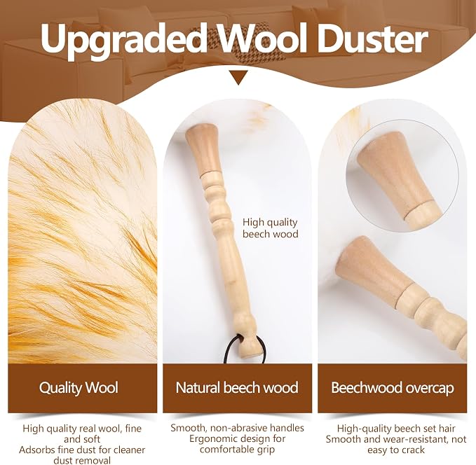 Lambswool Duster for Cleaning - Image 3