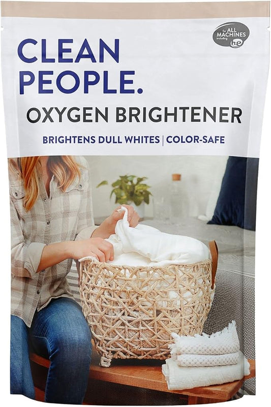 The Clean People Oxygen Brightener Stain Remover | Bleach Alternative, Simple by CleanPeople