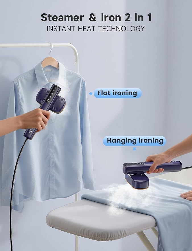 Steamer for Clothes Portable Handheld Garment Steamer, 15s Fast Heat-up - Image 8