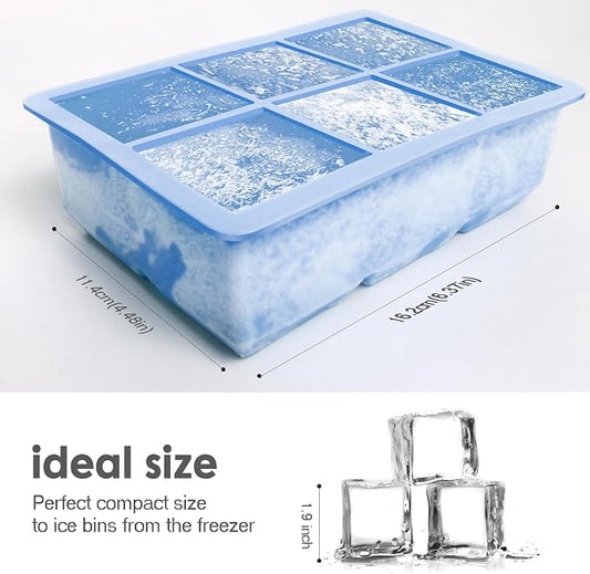 Silicone Ice Cube Trays 3 Pack - Image 2