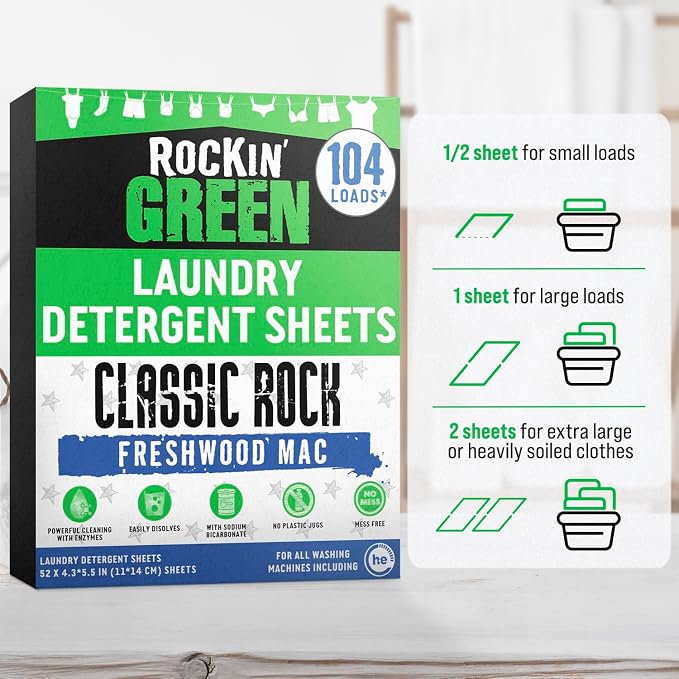 Rockin' Green Travel Laundry Detergent Sheets - Image 5