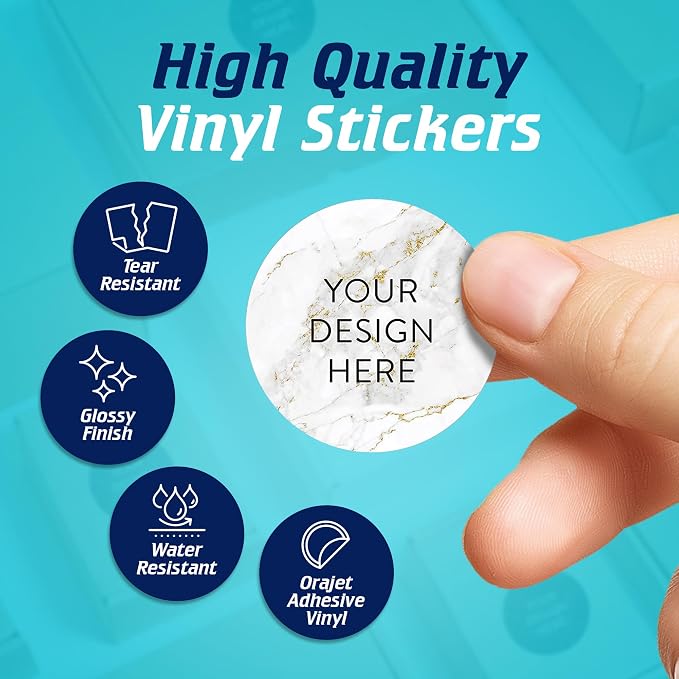 100 Custom Vinyl Stickers - Image 3