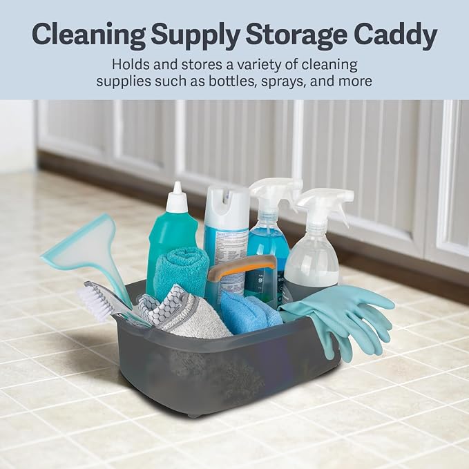Casabella Plastic Multipurpose Cleaning Storage Caddy - Image 2